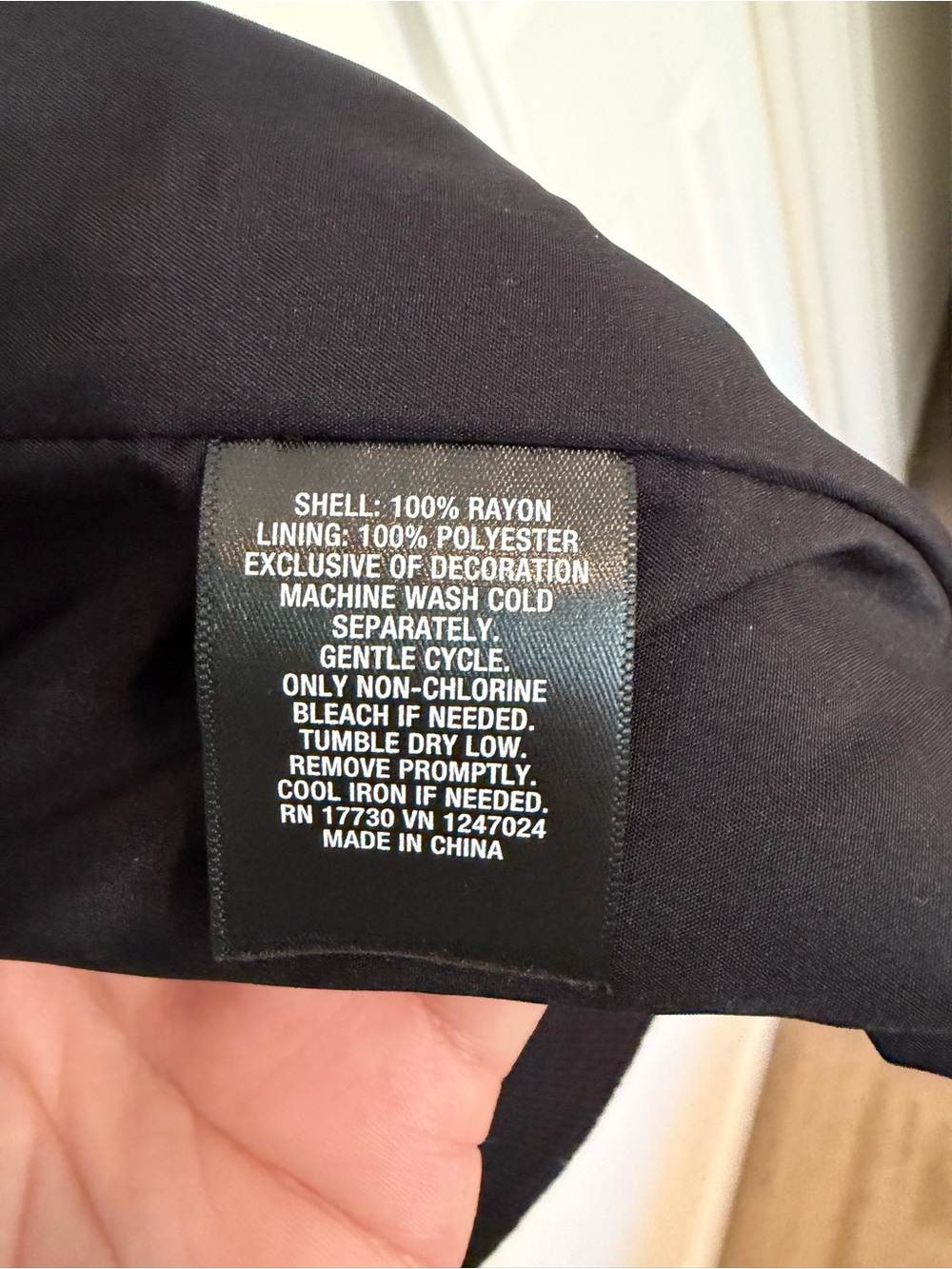 Black Embellished Zip-Front Bomber Jacket - Picture 5 of 6